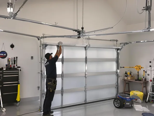 Fort Collins Garage Door Repair certified team performing precision garage door installation in Fort Collins